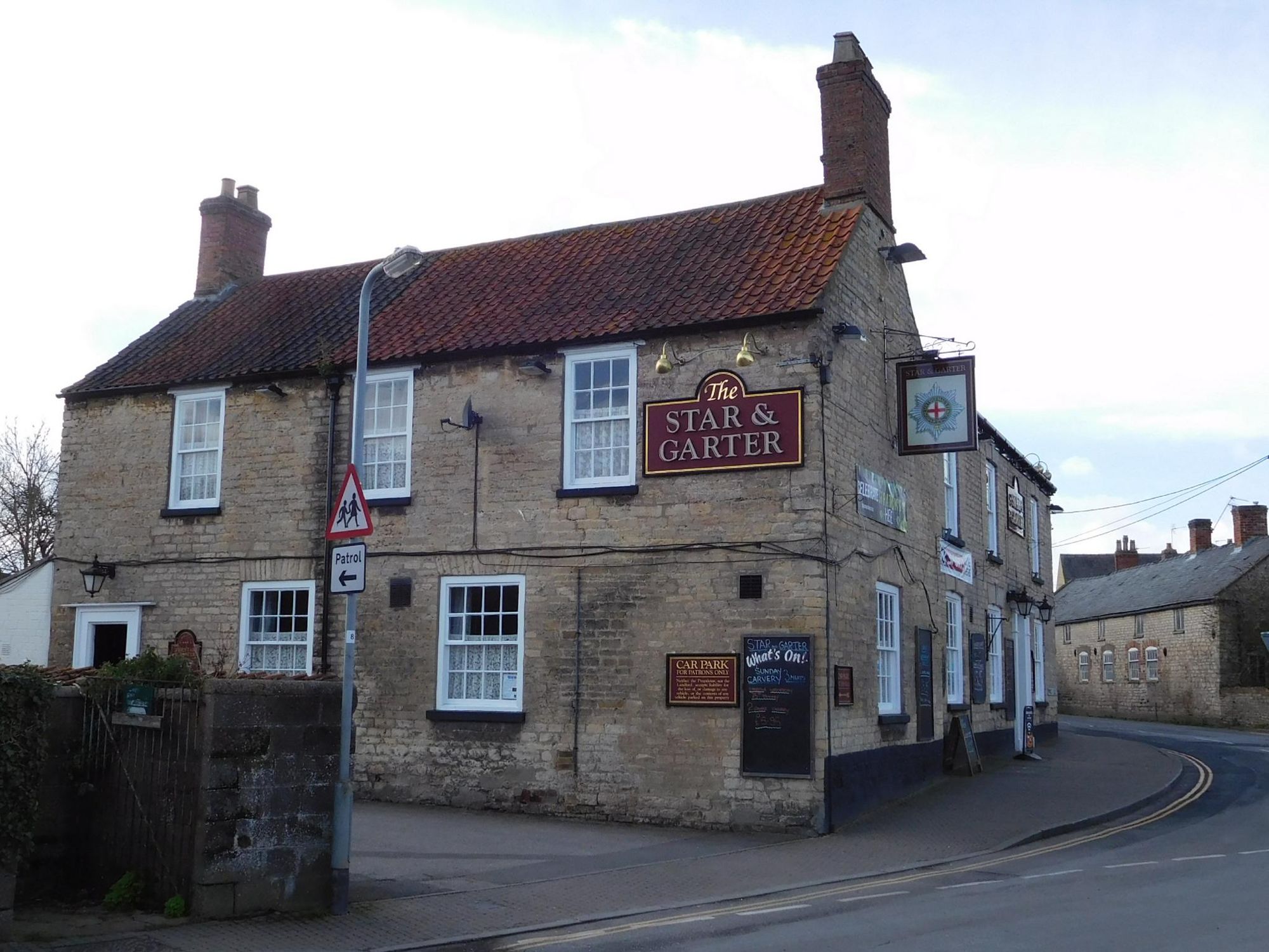 Star & Garter at Metheringham. (Pub, External). Published on 01-01-1970