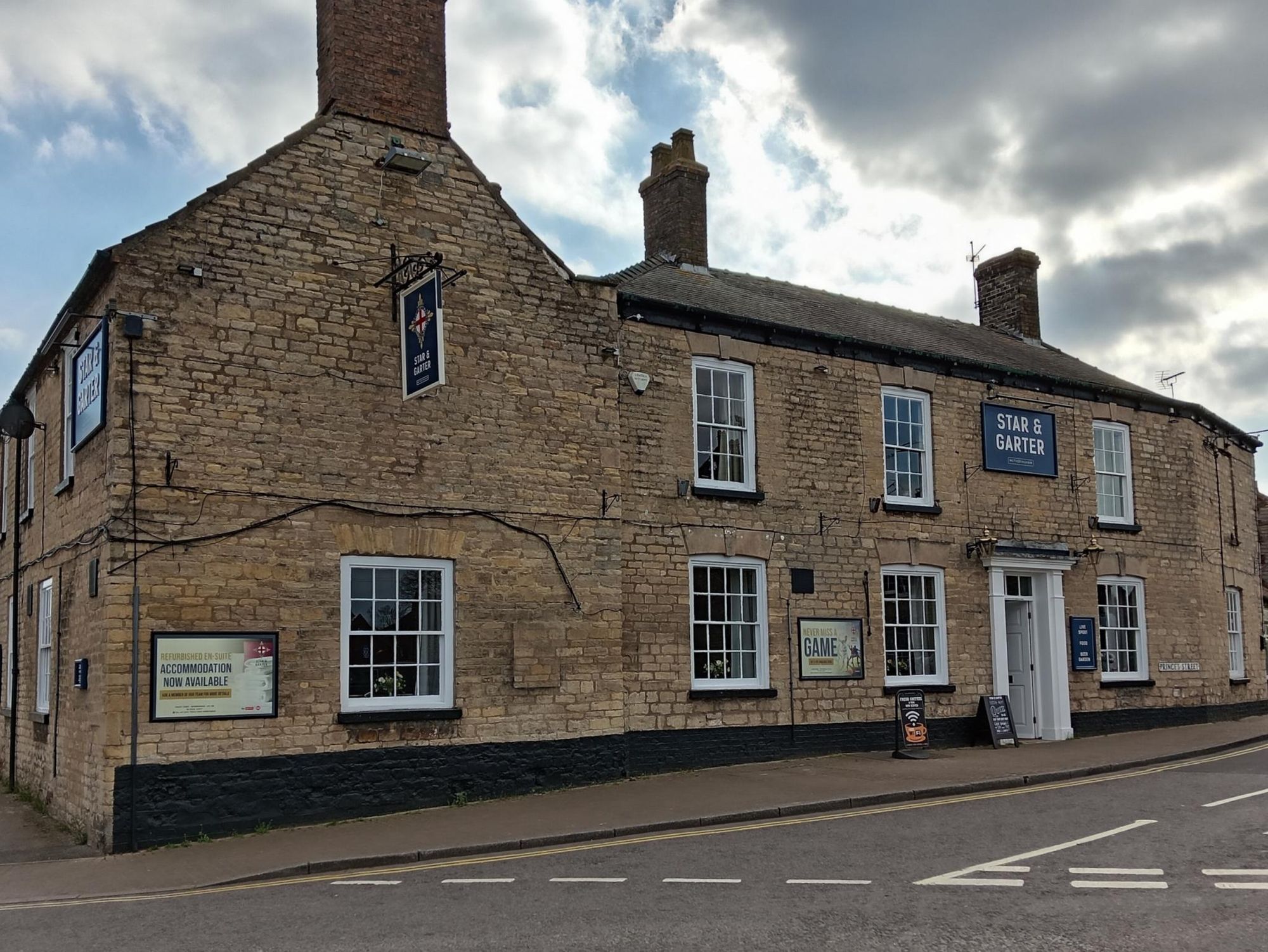 Star & Garter at Mertheringham. (Pub, External, Key). Published on 04-10-2025