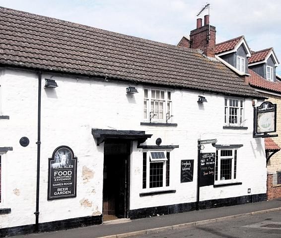 White Hart at Metheringham. (Pub, Key). Published on 01-01-1970