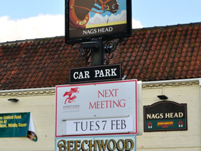 Pub sign at Nags Head. (Pub, Sign). Published on 01-01-1970