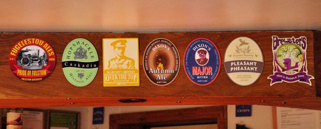 Some beers at the Sebastapol Inn. (Pub, Brewery). Published on 01-01-1970