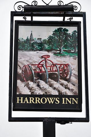 Harrows at North Hykeham. (Pub, Sign). Published on 01-01-1970