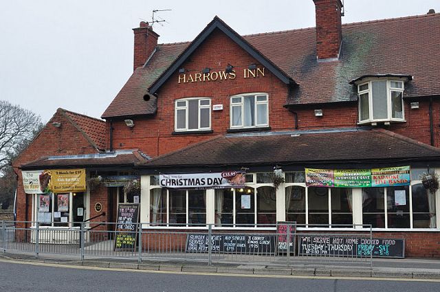 Harrows at North Hykeham. (Pub, External, Key). Published on 01-01-1970