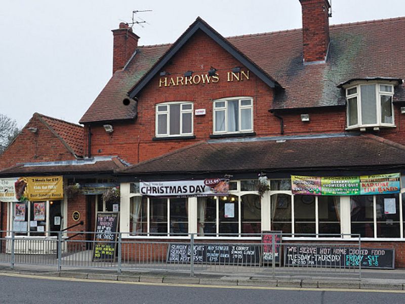 Harrows at North Hykeham. (Pub, External, Key). Published on 01-01-1970
