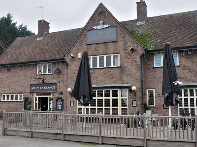Lincoln Green at North Hykeham. (Pub, External, Key). Published on 01-01-1970