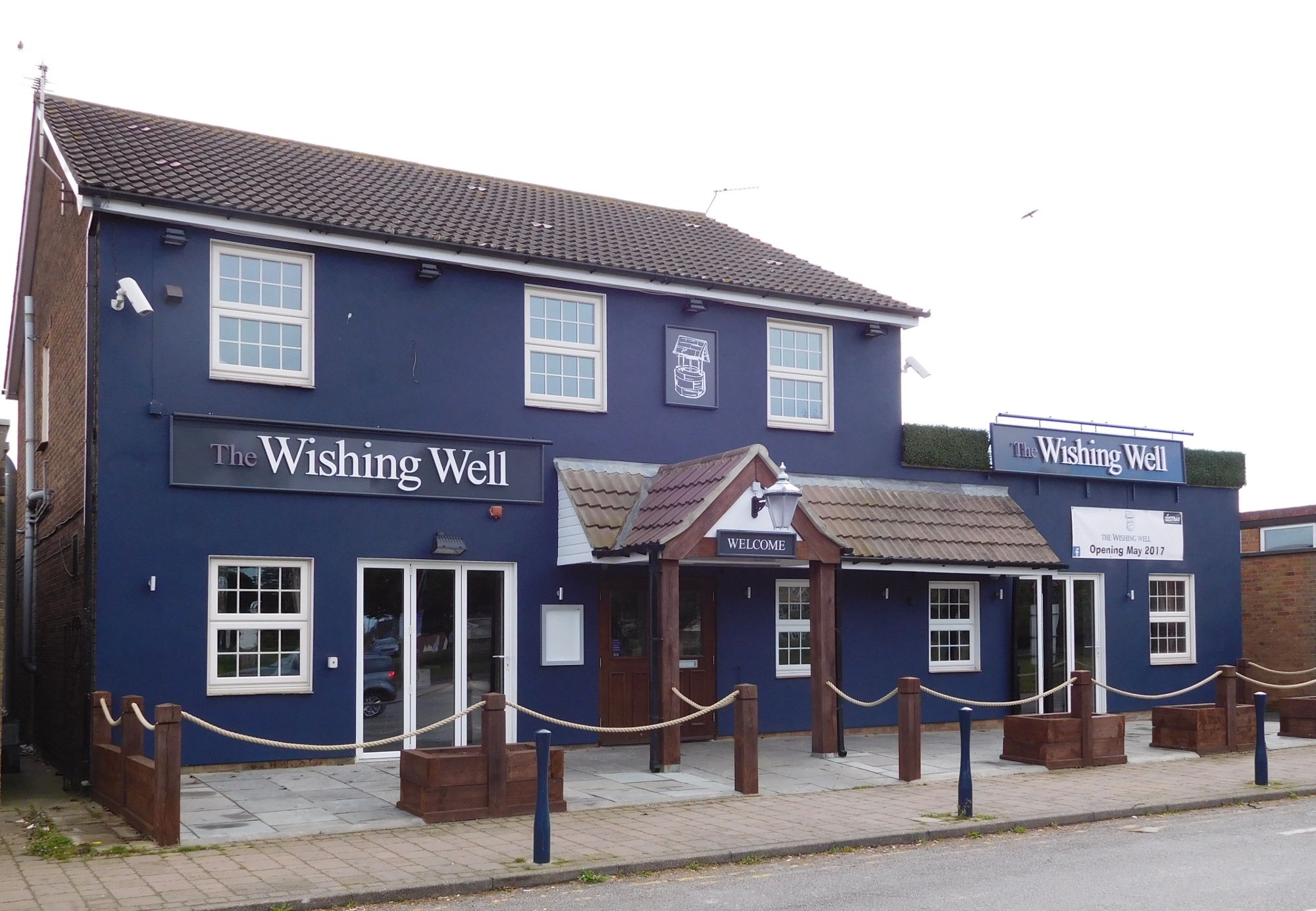 Wishing Well at Cherry Willingham. (Pub, External, Key). Published on 05-07-2017