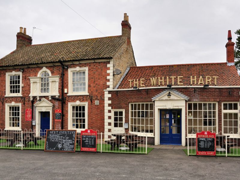 White Hart at Nettleham. (Pub, External, Key). Published on 01-01-1970