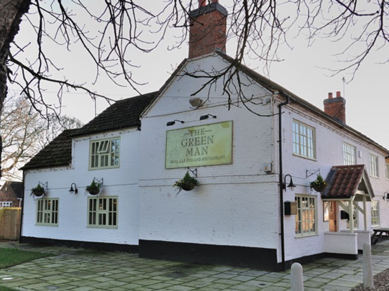 Green Man at Norton Disney. (Pub, External, Key). Published on 01-02-2012