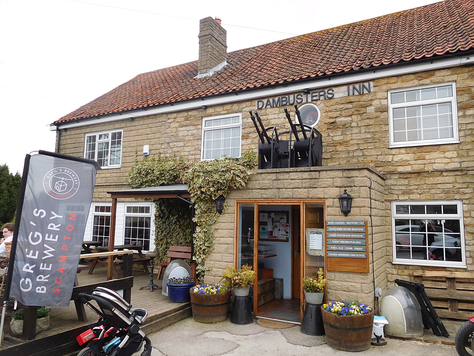 Dambusters Inn at Scampton. (Pub, External). Published on 04-10-2018