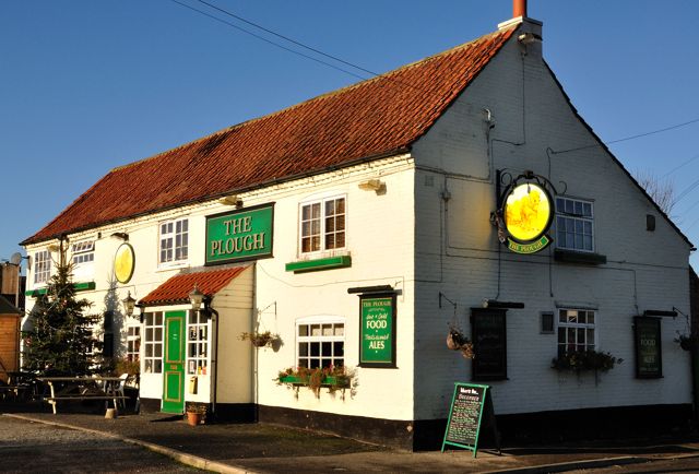 Plough at Swinderby. (Pub, External, Key). Published on 01-02-2012