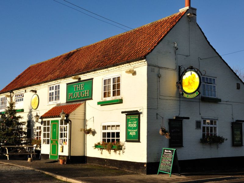 Plough at Swinderby. (Pub, External, Key). Published on 01-02-2012