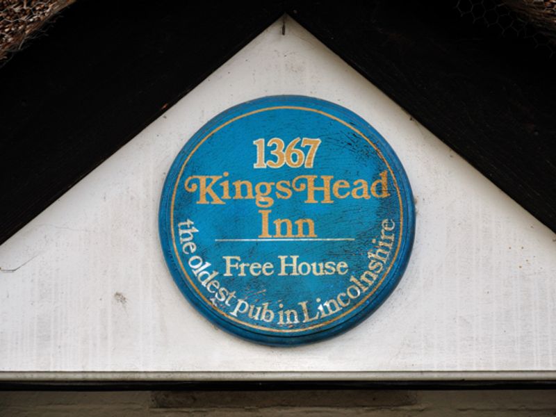 Kings Head Inn at Tealby. (Pub, Sign). Published on 01-01-1970