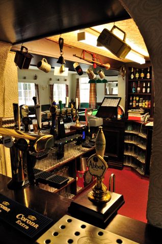 Bar at Hunters Leap Inn. (Pub, Bar). Published on 01-01-1970
