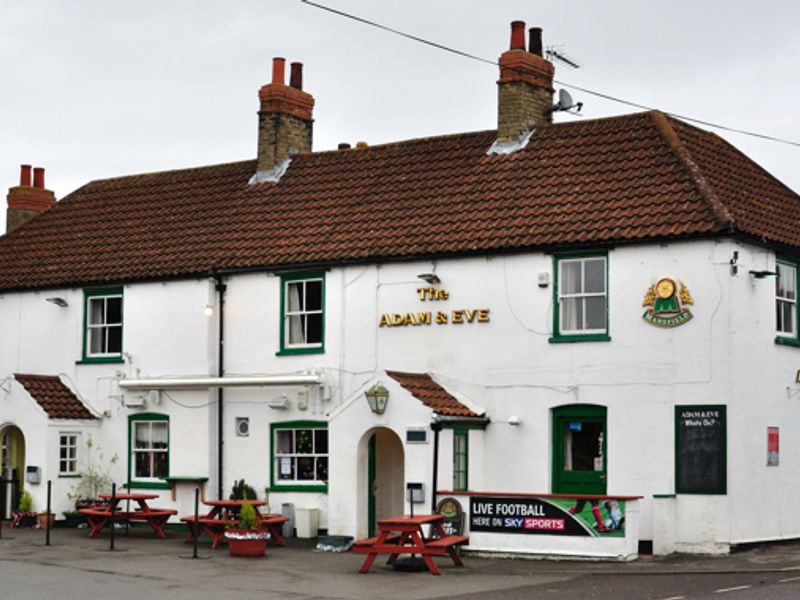 Adam & Eve Hotel at Wragby. (Pub, External). Published on 01-01-2012