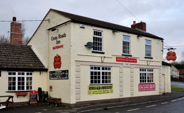 Cross Roads Inn at East Barkwith. (Pub, External, Key). Published on 01-01-1970