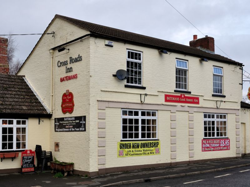 Cross Roads Inn at East Barkwith. (Pub, External, Key). Published on 01-01-1970