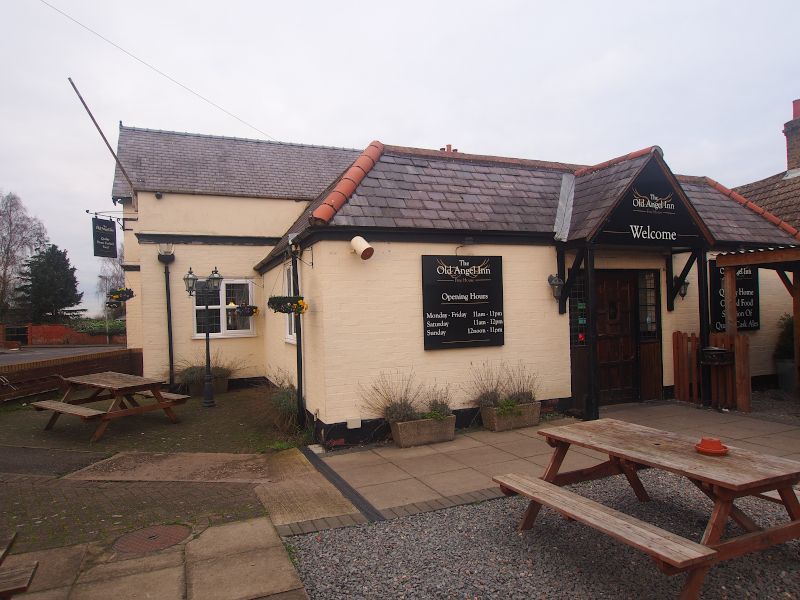 Old Angel at Bardney. (Pub, External, Key). Published on 01-11-2019