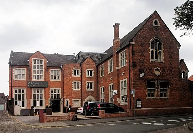 Castle Hotel at Lincoln. (External, Key). Published on 08-08-2015