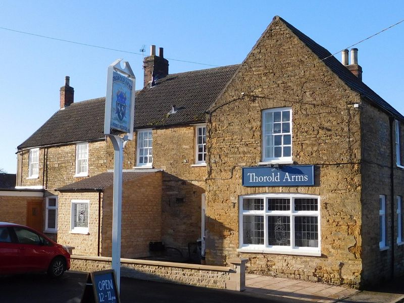 Thorold Arms at Harmston. (Pub, External, Key). Published on 01-01-1970