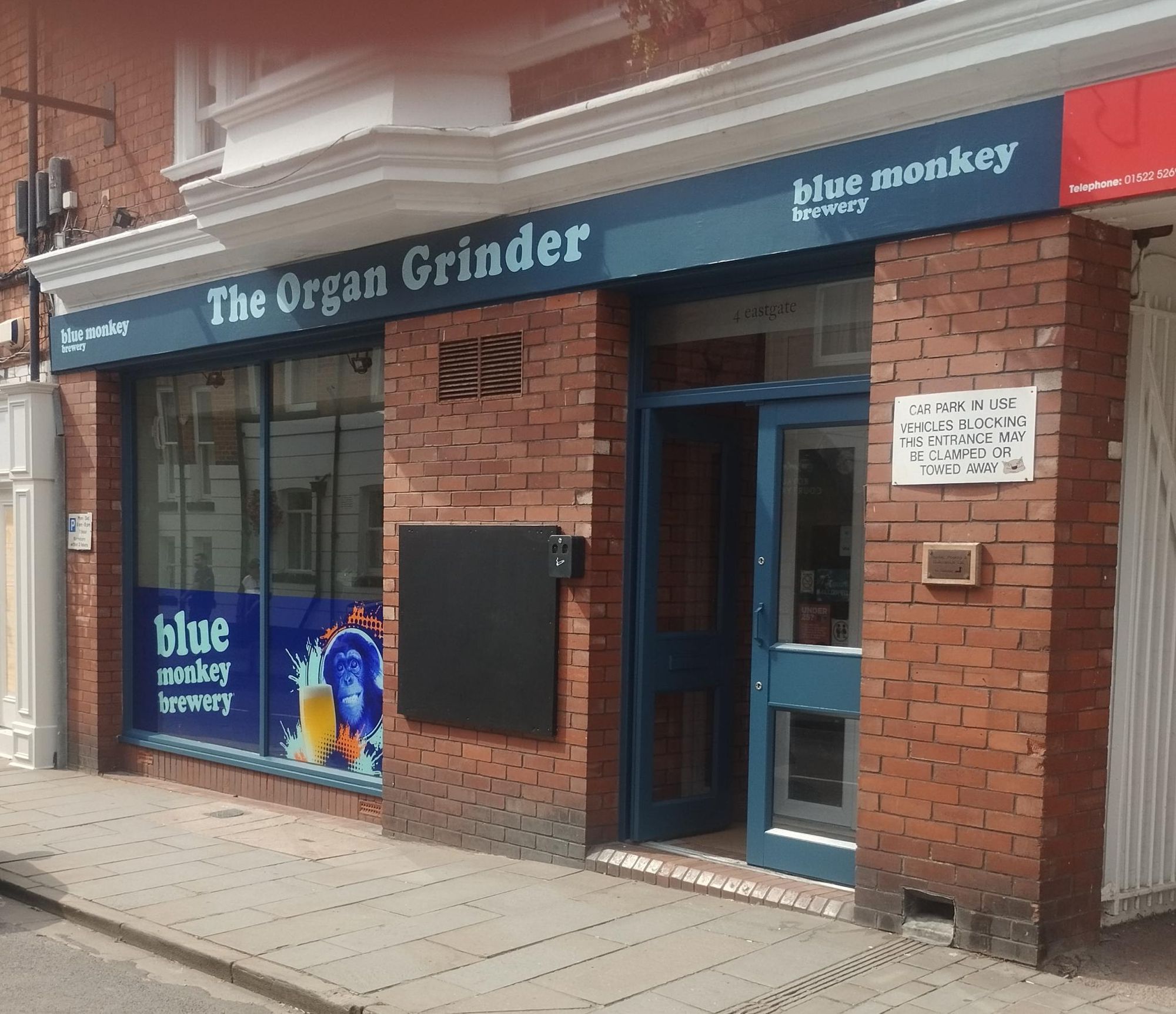 Organ Grinder in Lincoln. (Pub, External, Key). Published on 08-06-2025