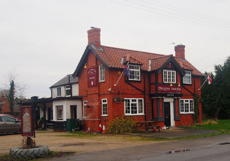 Elder Tree at Horsington. (Pub, External, Key). Published on 01-11-2019