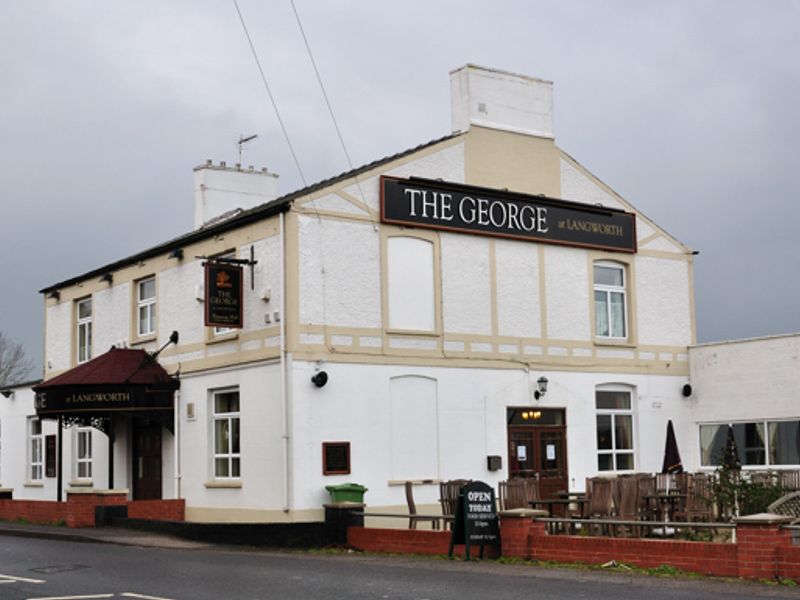 The George at Langworth. (Pub, External, Key). Published on 01-01-1970