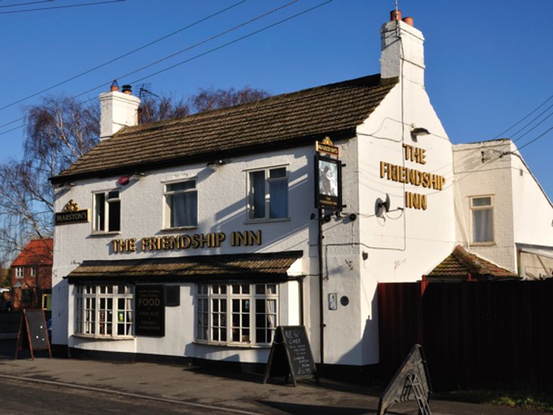 Friendship Inn at Laughterton. (Pub, External, Key). Published on 01-01-1970