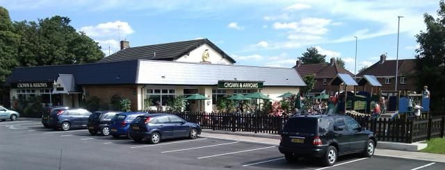 Crown & Arrows at Lincoln. (Pub, External, Key). Published on 10-10-2012