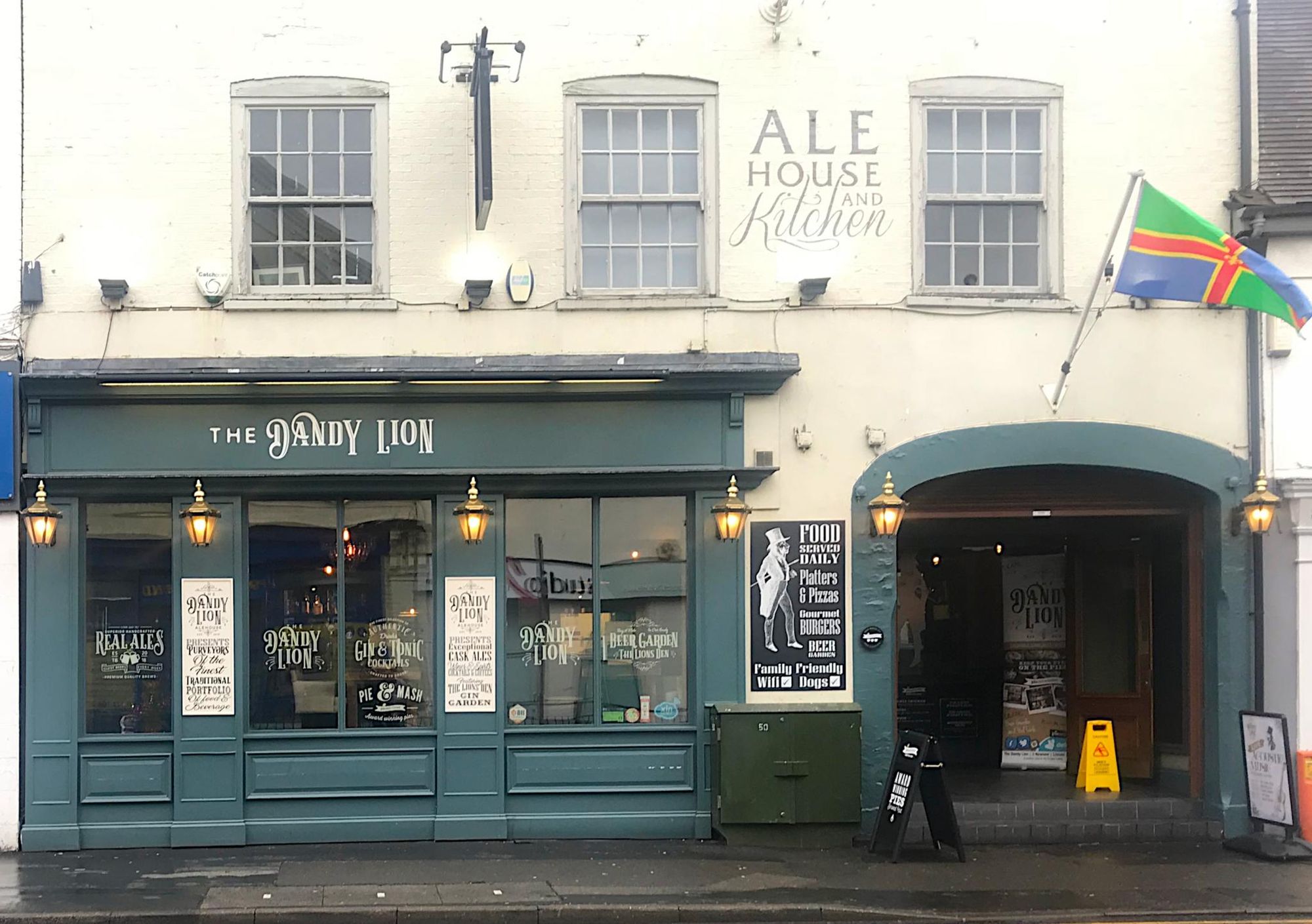 Dandy Lion at Lincoln. (Pub, External, Key). Published on 01-06-2019