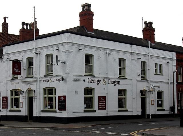 George & Dragon in Lincoln. (Pub, External, Key). Published on 01-01-1970