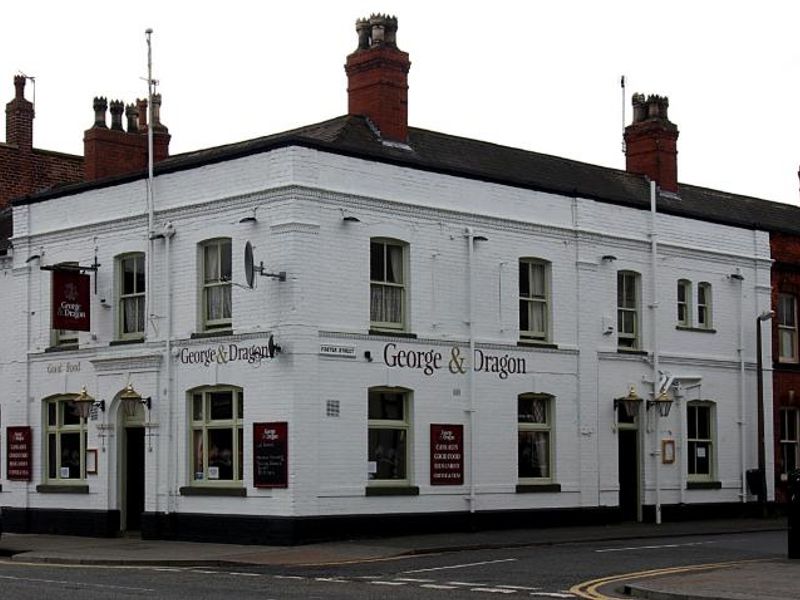 George & Dragon in Lincoln. (Pub, External, Key). Published on 01-01-1970