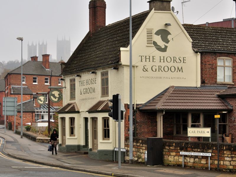 Horse & Groom at Lincoln. (Pub, External, Key). Published on 01-01-1970 