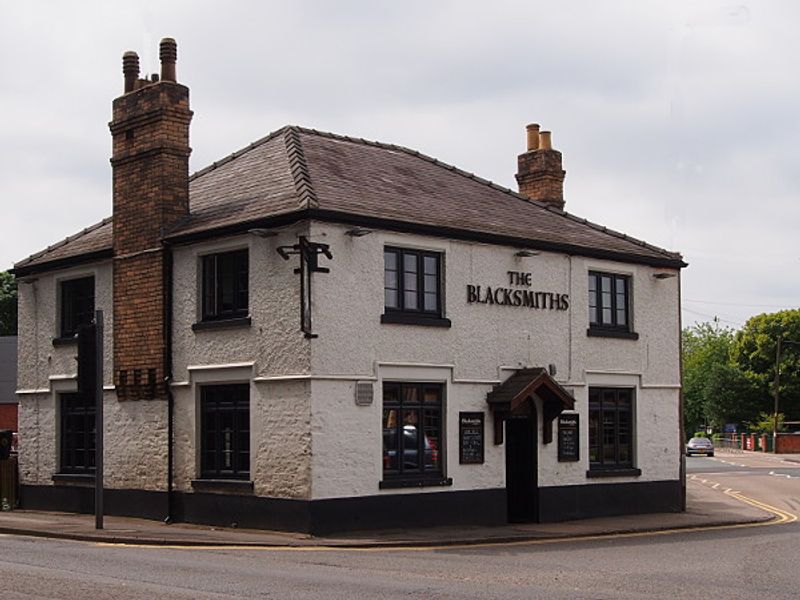 Blacksmiths Arms at Bracebridge Heath. (Pub, External, Key). Published on 01-01-1970