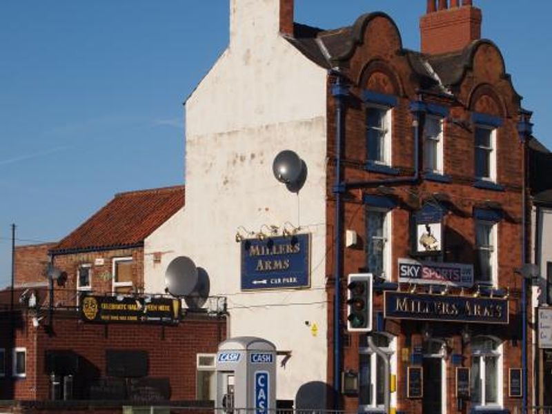 Millers Arms at Lincoln. (Pub, External, Key). Published on 01-01-1970