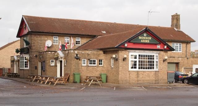 Monson Arms at Lincoln. (Pub, External, Key). Published on 01-01-1970