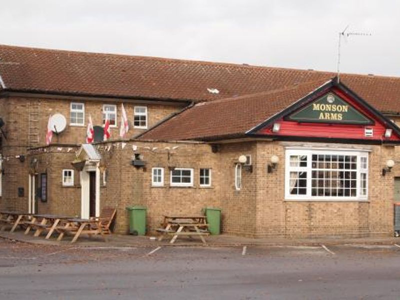 Monson Arms at Lincoln. (Pub, External, Key). Published on 01-01-1970