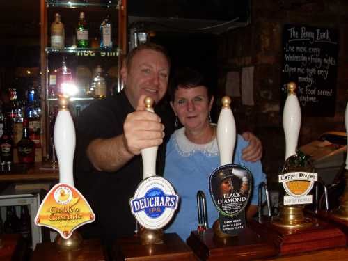 Jackie & Chris, Penny Bank, Lancaster, October 2013. (Pub, Publican). Published on 03-05-2014