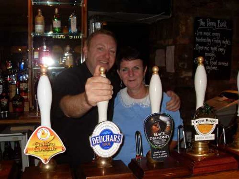 Jackie & Chris, Penny Bank, Lancaster, October 2013. (Pub, Publican). Published on 03-05-2014 