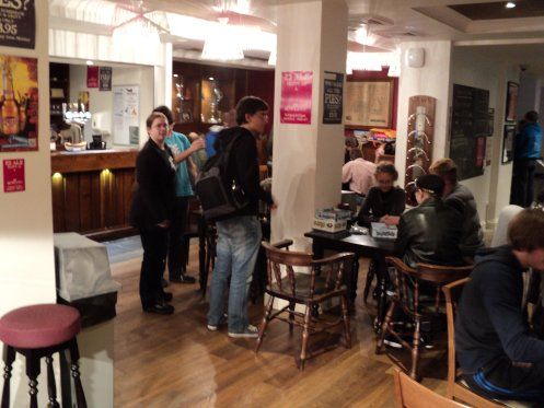 Bowland College Bar, Lancaster University--2013-01-06. (Bar). Published on 10-11-2013