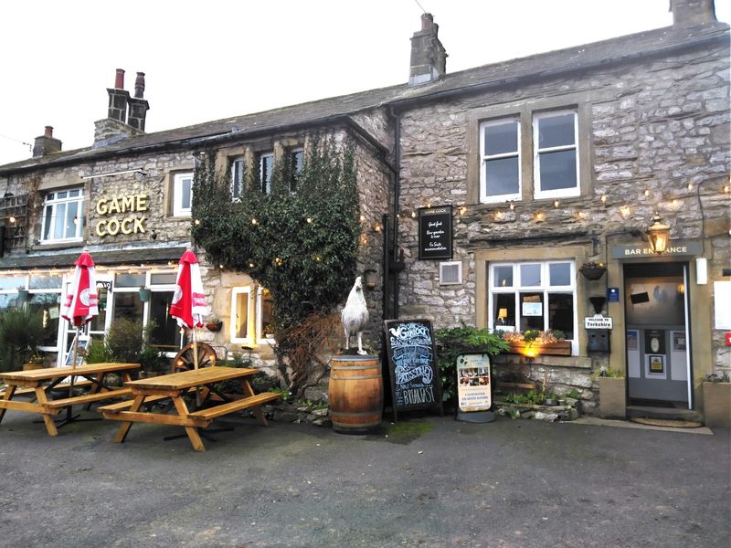 Game Cock Austwick, February 2026. (Pub, External, Key). Published on 17-08-2026