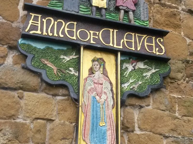 Anne of Cleves sign. (Sign). Published on 01-01-1970