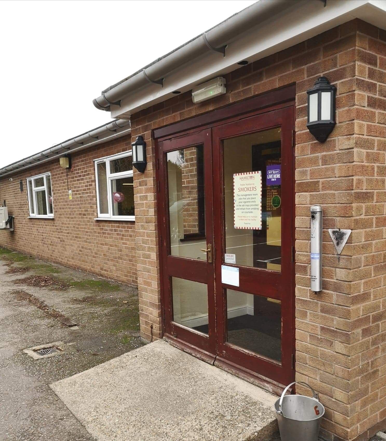 Hamilton Lawn Tennis Club entrance. (External). Published on 01-01-1970