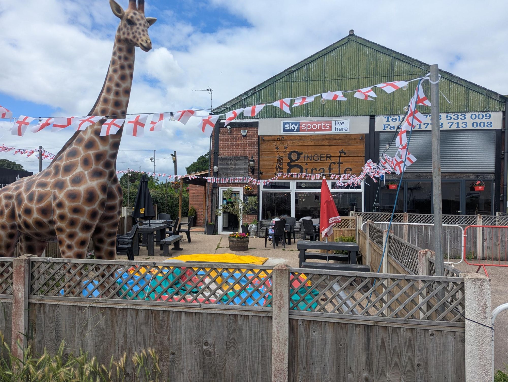Ginger Giraffe. (Pub, External, Garden, Key). Published on 27-06-2026