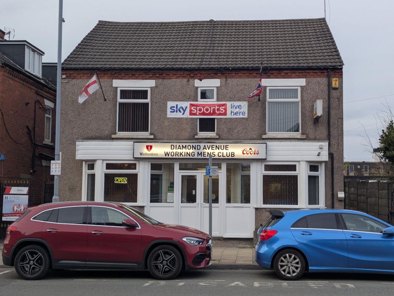 Diamond Avenue Working Mens Club. (Pub, External, Key). Published on 16-04-2026