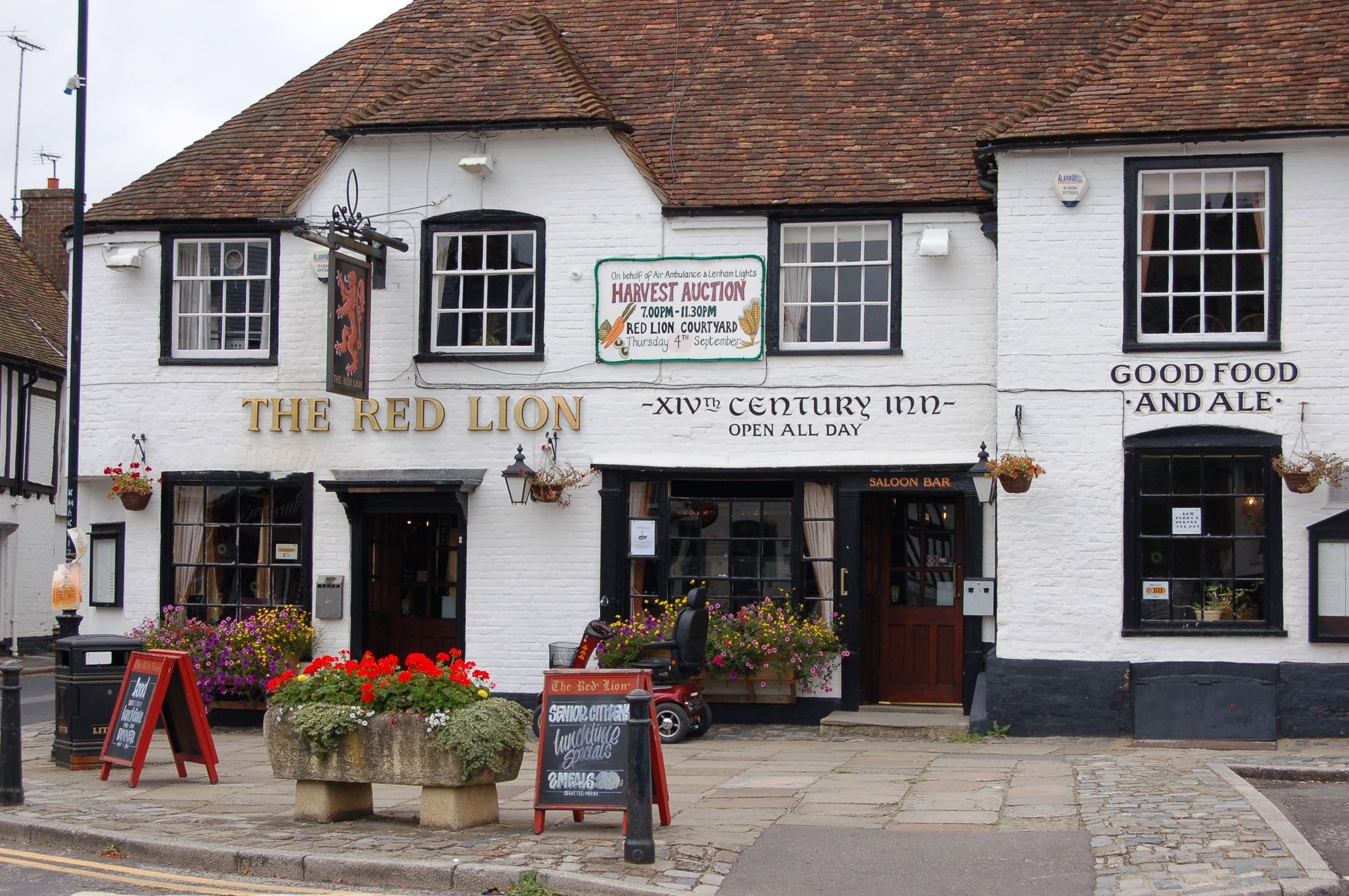 Red Lion - Lenham. (Pub, External, Key). Published on 25-04-2013