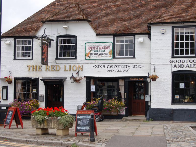Red Lion - Lenham. (Pub, External, Key). Published on 25-04-2013