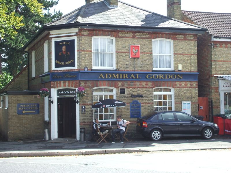 Admiral Gordon - Maidstone. (Pub, External, Key). Published on 25-04-2013