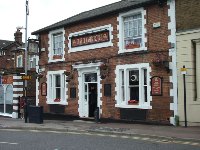 Duke of Marlborough - Maidstone. (Pub, External, Key). Published on 12-05-2013
