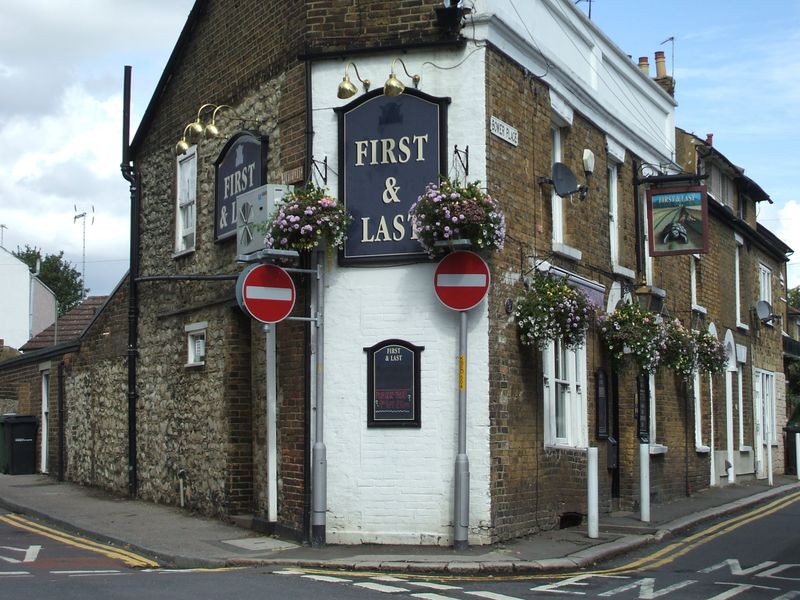 First and Last - Maidstone. (Pub, External, Key). Published on 28-04-2013
