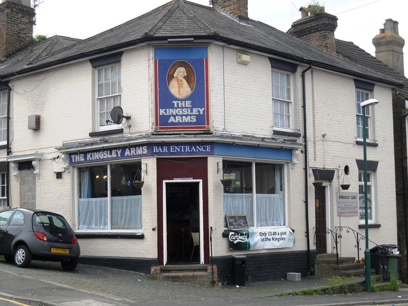 Kingsley Arms - Maidstone. (Pub, External, Key). Published on 09-06-2014